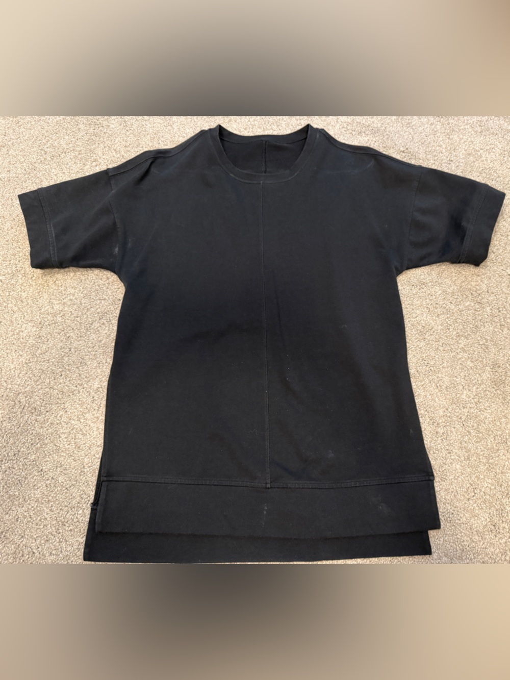 lululemon athletica Black Short Sleeve Tee